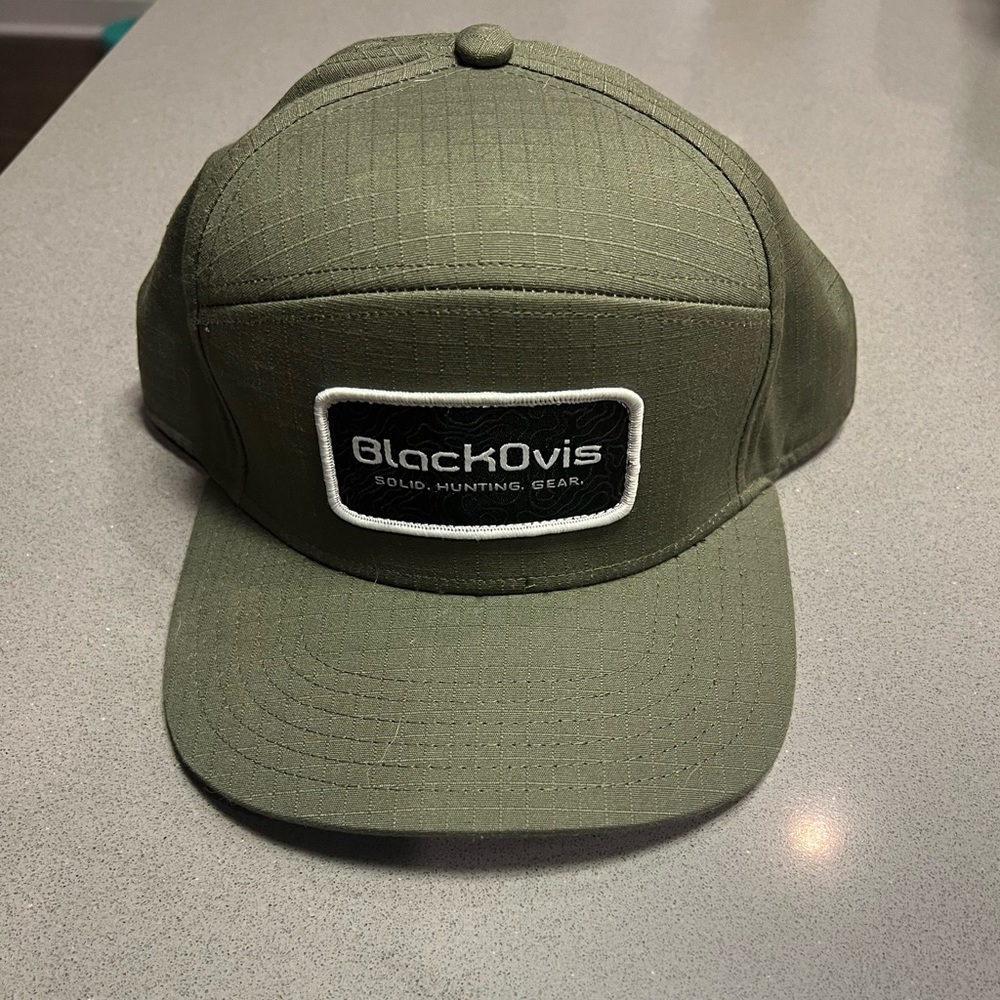 Black Ovis Hunting Panel Hat